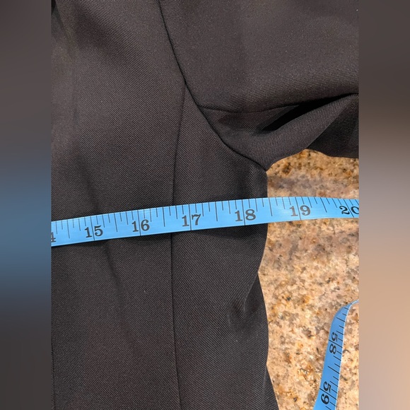 Commense Black Collar Pocket Blazer Coat NWT Size Large - Picture 6 of 12